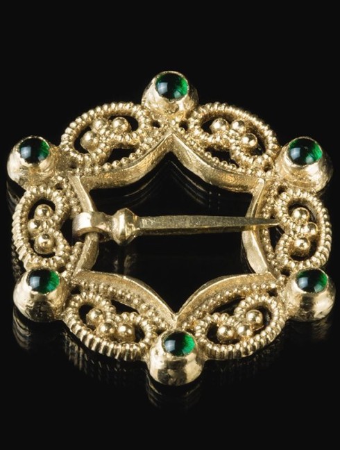 Medieval German brass brooch, XIV century Brooches and fasteners