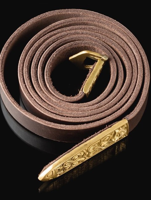 Scandinavian leather belt, X century Belts