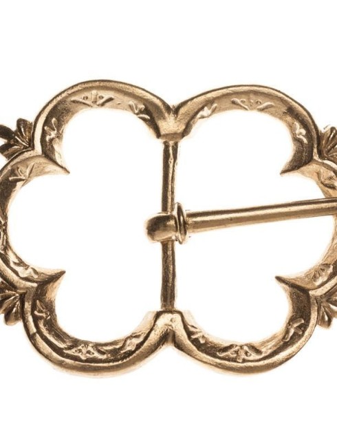 English medieval buckle, XIV-XV century Cast buckles
