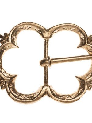 English medieval buckle, XIV-XV century Cast buckles