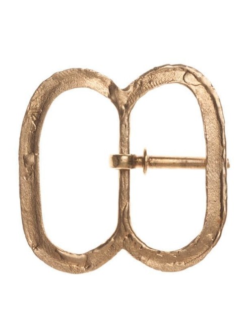 Medieval bronze buckle, 1350-1480s Cast buckles