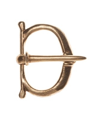 Medieval buckle, 1300-1500s Cast buckles