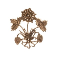 Medieval heraldic badge "Strawberry" 2 pcs in stock  image-1