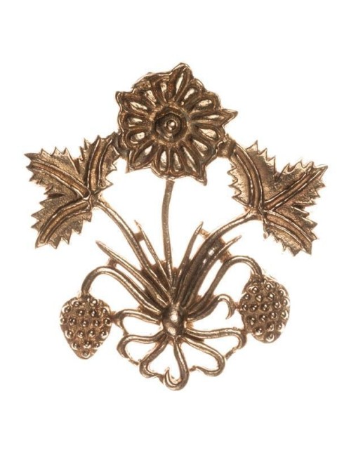 Medieval heraldic badge "Strawberry"