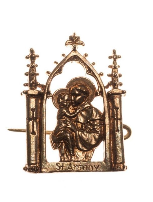 Medieval badge "Saint Anthony" Insignias