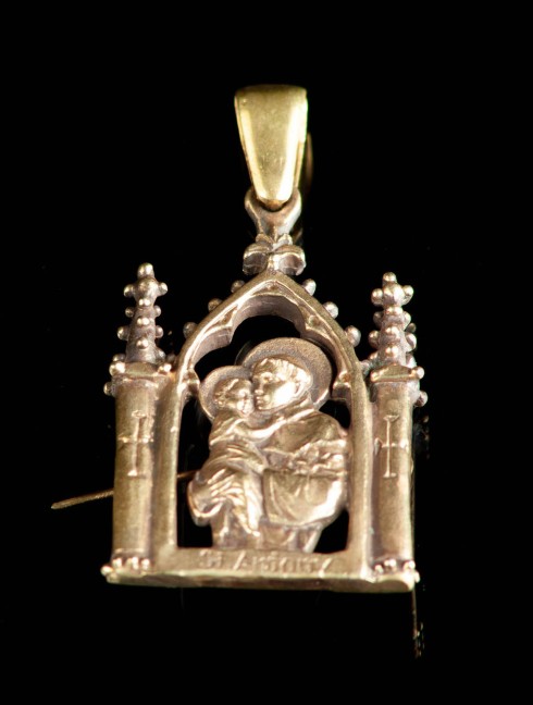 Medieval badge "Saint Anthony" Badges