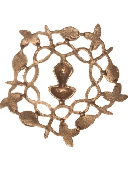 Medieval badge "Braiding branches" Badges