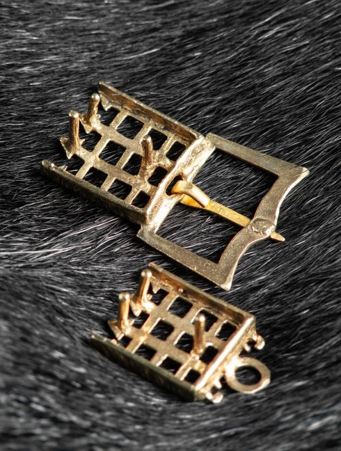 Medieval grilled girdle set, XIV-XV centuries Sett di cinture