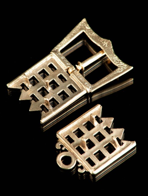 Medieval grilled girdle set, XIV-XV centuries Sett di cinture