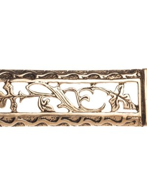 Medieval belt strapend, Western Europe, XIV-XV centuries Strapends