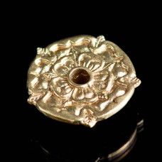 Medieval heraldic eyelet mount “Rose”, 1400-1500 years (5 pcs) image-1
