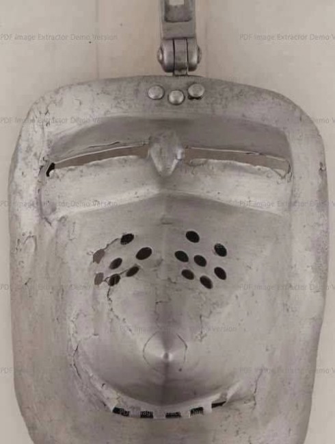 Bascinet of 1380-1410 years, from Higgins Armoury Museum Armadura de placas