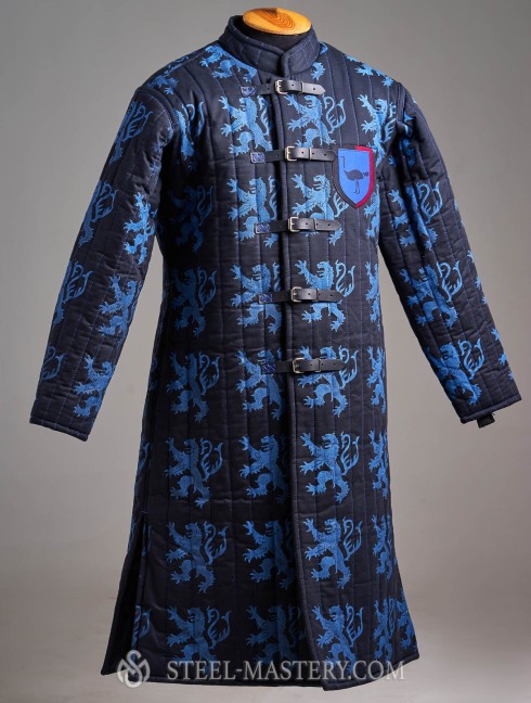 Long Knight gambeson of the XI-XV centuries Gambesón.