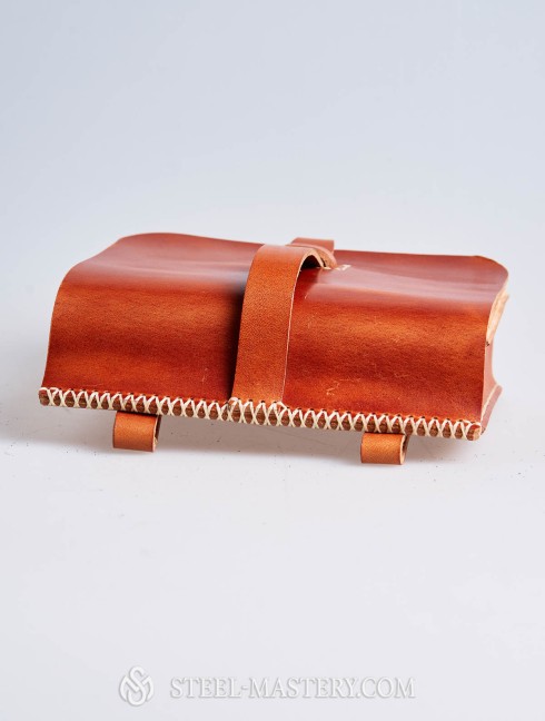 Vintage leather belt bag Beutel