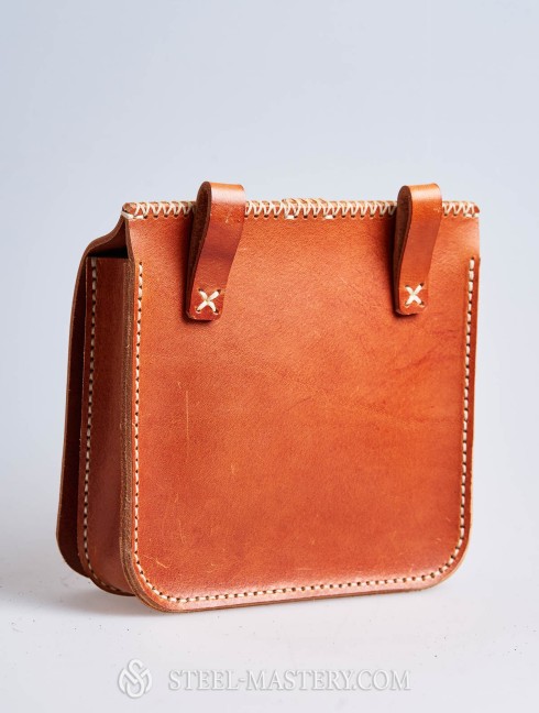 Vintage leather belt bag Bolsos