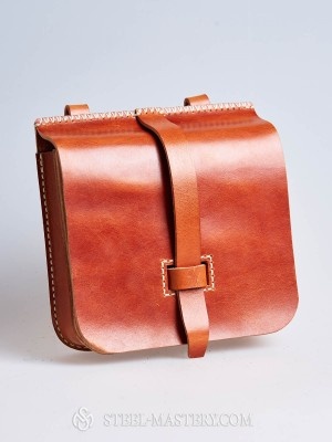 Vintage leather belt bag Beutel