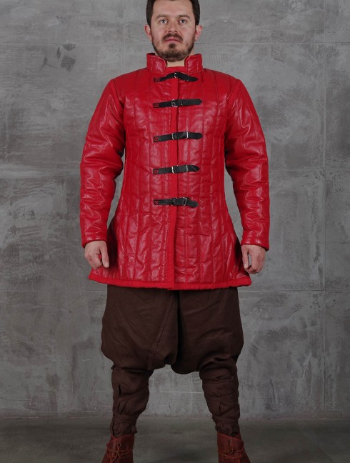 Medieval leather gambeson Plattenrüstungen