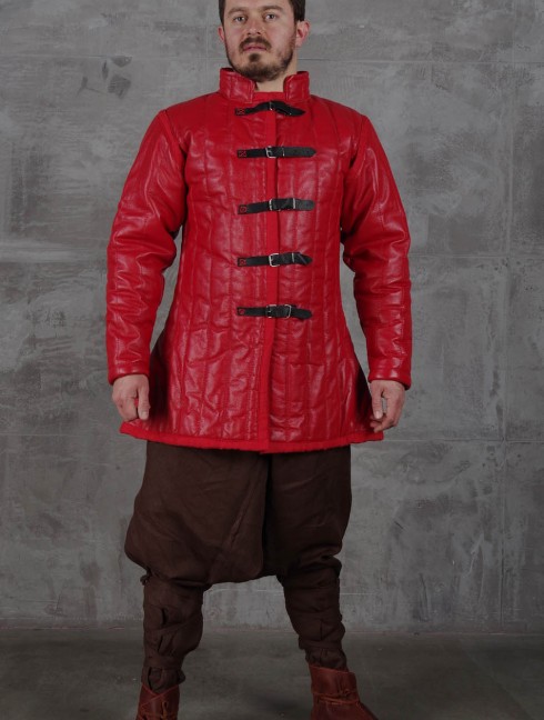 Medieval leather gambeson Plattenrüstungen