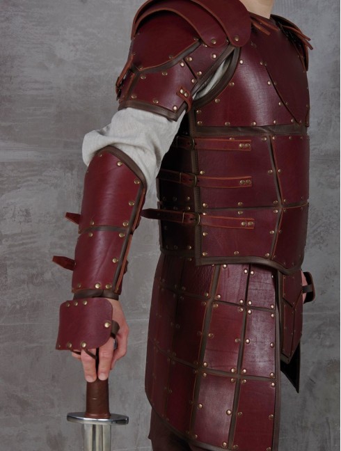 Leather armour in style of Game of Thrones Armadura de placas