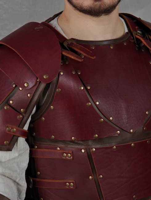 Leather armour in style of Game of Thrones Armadura de placas
