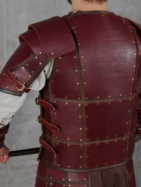 Leather armour in style of Game of Thrones Armadura de placas