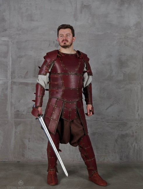 Leather armour in style of Game of Thrones Armure de plaques