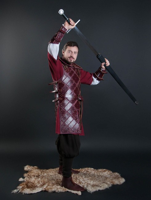 Set of leather armour in style of Jon Snow Armure de plaques