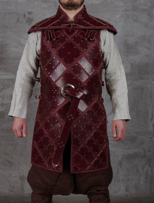 Set of leather armour in style of Jon Snow Corazza