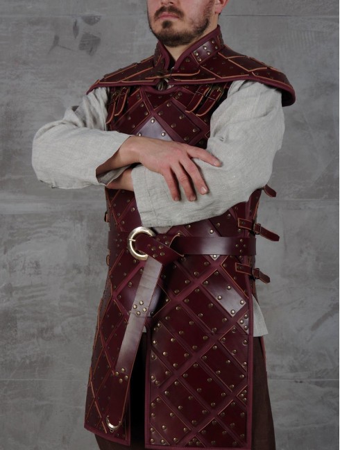 Set of leather armour in style of Jon Snow Armure de plaques