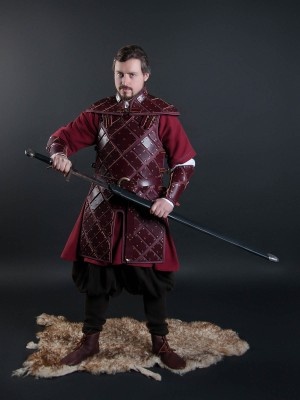 Set of leather armour in style of Jon Snow