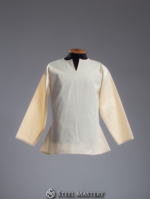 Medieval cotton chemise Versandfertig