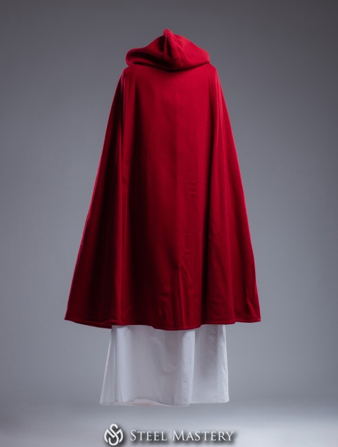 Medieval woolen cloak Versandfertig