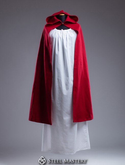 Medieval woolen cloak Prêt à expédier