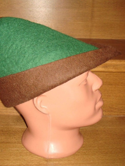 Two-coloured Tyrolean hat Copricapo