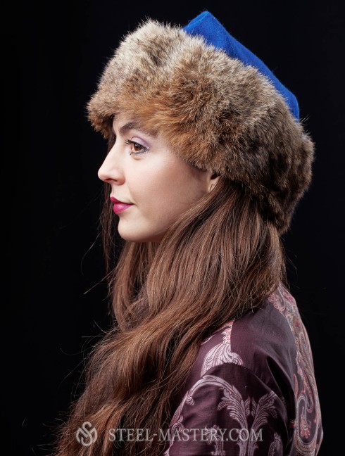 Viking hat with emroidery Copricapo