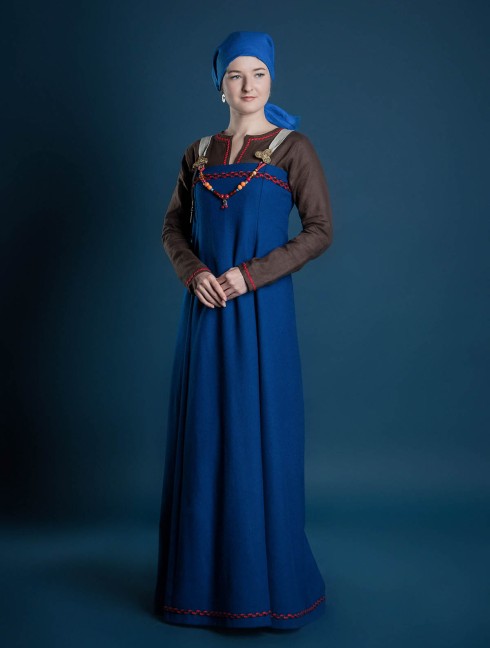 Women's Scandinavian outfit "Frigg style" Vêtements médiévaux