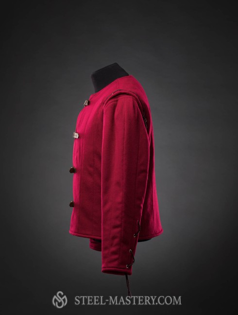 Medieval epoch doublet in Renaissance style Armures gambisonnées prêtes-à-porter