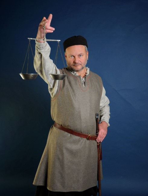 Woolen uncolored  medieval tunic of IX-XII centuries   Ready to ship