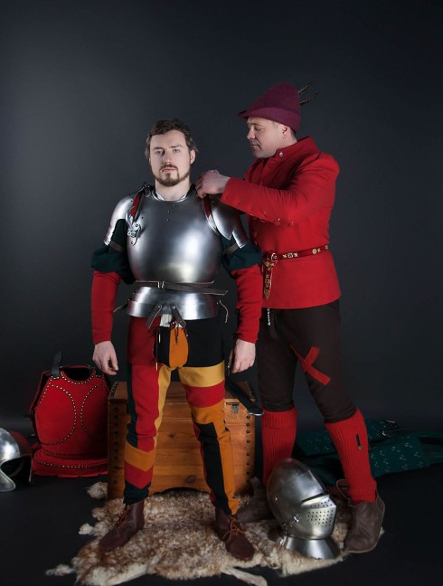 Jousting knight armor, 16th century 