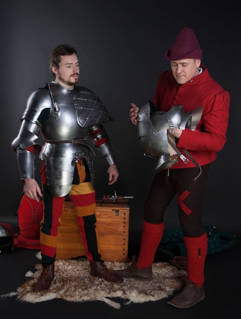 Jousting knight armor, 16th century Plattenrüstungen