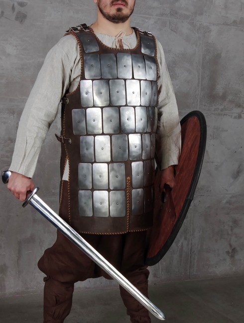 Brigandine (broigne) of Norman Knights of Colletière from Hasting Battle, 1040-1080 years Brigantinen