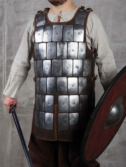 Brigandine (broigne) of Norman Knights of Colletière from Hasting Battle, 1040-1080 years Brigantinen