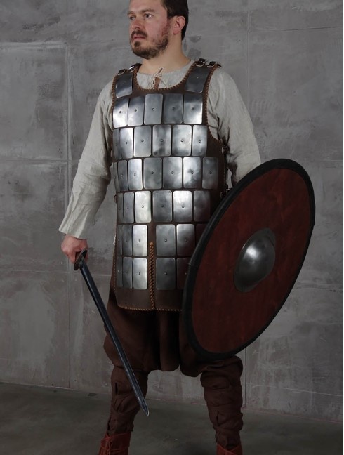 Brigandine (broigne) of Norman Knights of Colletière from Hasting Battle, 1040-1080 years Brigantinen