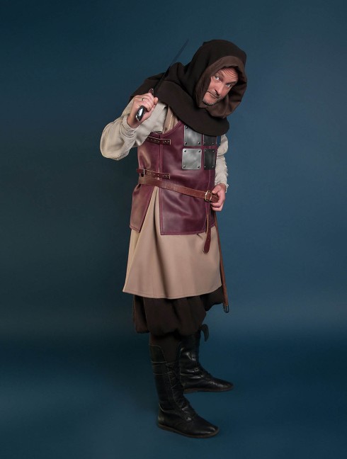 Coat of plates armor in LARP and fantasy style (3x3 plates) Brigantinen