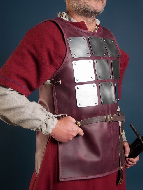 Coat of plates armor in LARP and fantasy style (3x3 plates) Brigandines