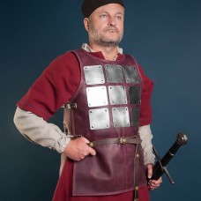 Coat of plates armor in LARP and fantasy style (3x3 plates) image-1