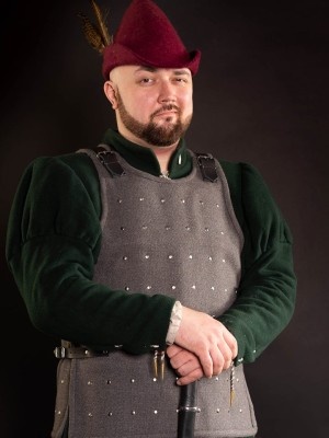 Brigandine armor for SCA and fencing (basic model) Brigantine
