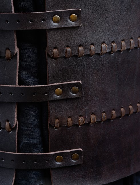 Leather armor costume in style of Bëor the Old Armure de plaques