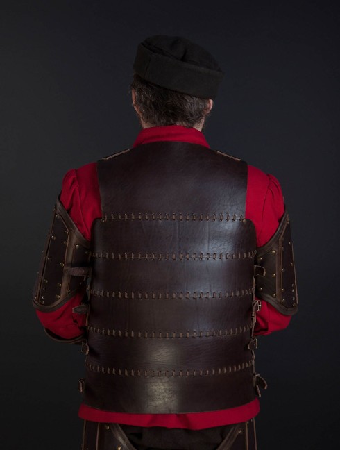 Leather armor costume in style of Bëor the Old Armadura de placas