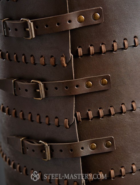 Cuirass, part of Leather armor costume in style of Bëor the Old Armadura de placas